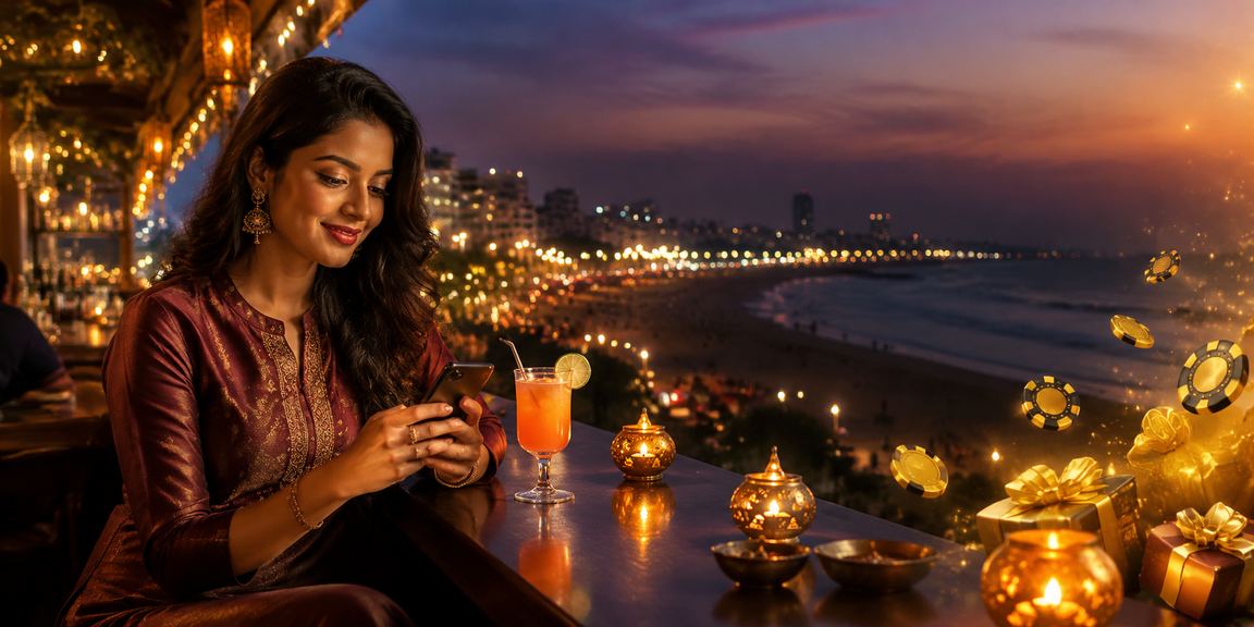 User placing bets on mobile phone in India